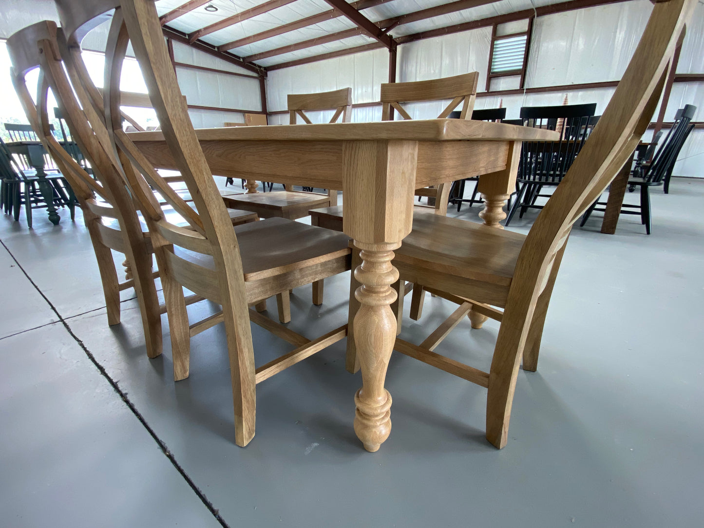 Lafayette Legs with Solid Oak Top